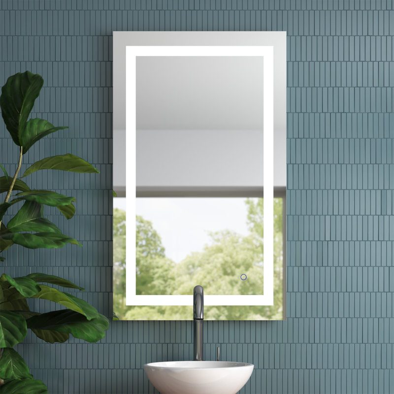 Miroir de salle de bain Scoles, 40 po x 24 po