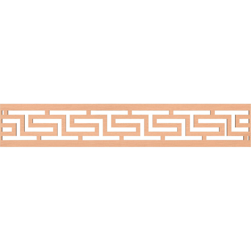 Moulure de panneau H T, H 8 po x l 46,625 po x P 0,25 po, Aulne