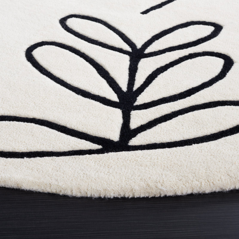 Cliften Hand Tufted New Zealand Wool Rug, Rectangle 8' x 10'