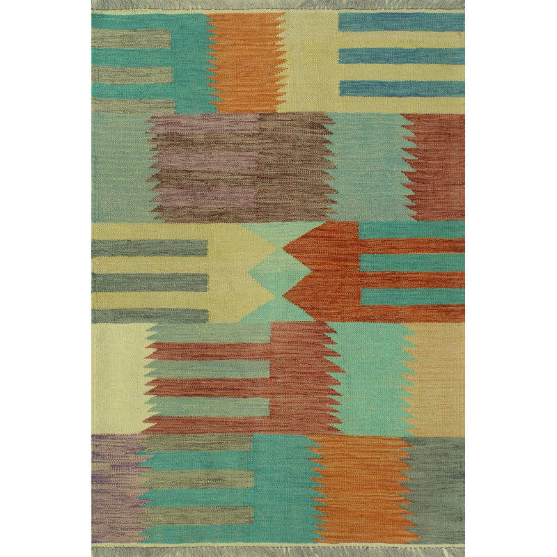Breighton Wool Geometric Indoor Rug