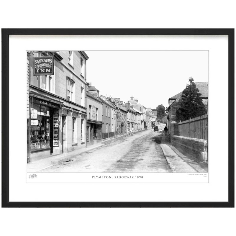 Plympton, Ridgeway 1898 by Francis Frith - Single Picture Frame Print, 28cm H x 36cm W x 2.3cm D