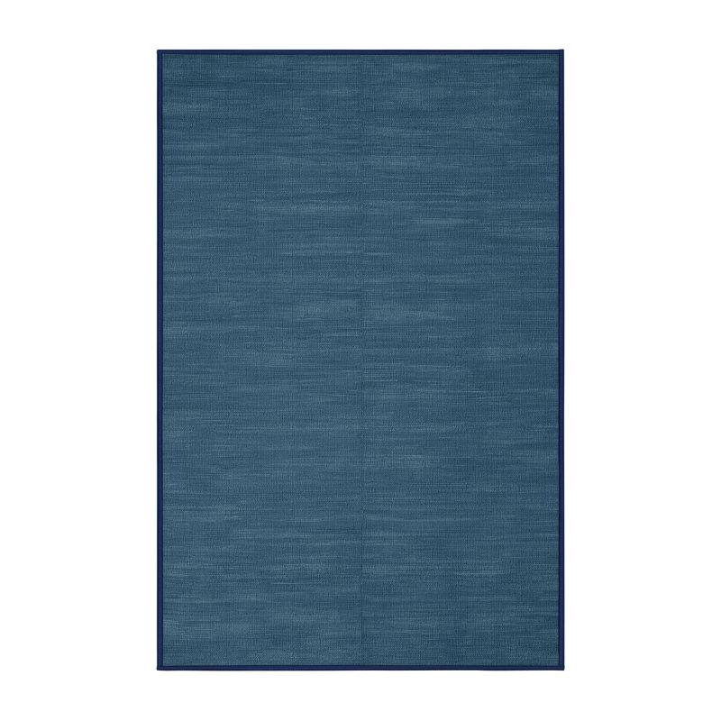 Machine Washable Solid Gray Area Rug, Rectangle 8' x 10'