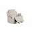 Galya Light Gray Chenille Motion Glider Recliner