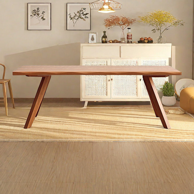 Table de salle à manger, L 35,43 po x L 94,49 po
