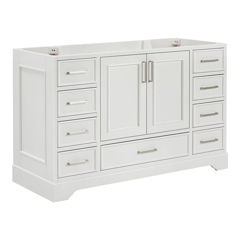 Peightyn 54.75'' Single Bathroom Vanity Base Only, White