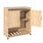 Outdoor Wooden Storage Cabinet With Adjustable Shelf-57813193