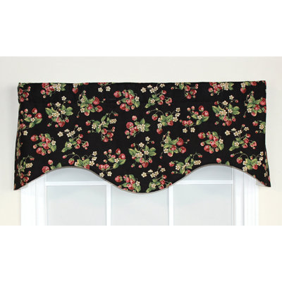 Jupe de fenêtre 51" fraise corniche Chiswick