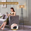 Lampe de table sur pied avec plateau en rotin 66,14 po Kahani