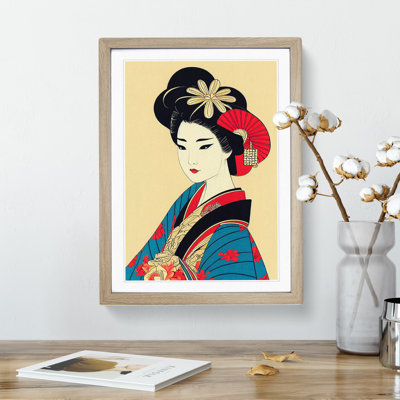 A Gorgeous Geisha - Single Picture Frame Print