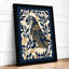 Ornamental Peacock Boho - Framed Print-159903210-159903212