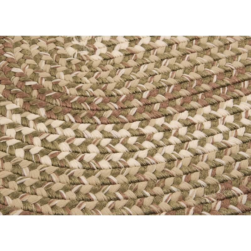 Tapis intérieur / extérieur Walddon - vert, Ovale 3 pi x 5 pi