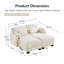 Canapé modulaire minimaliste avec canapé-lit Channel-1841295798