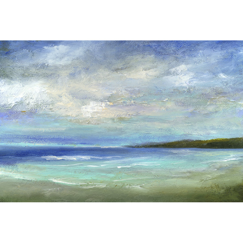 Island Inlet by Sheila Finch - Wrapped Canvas Painting, 30 cm H x 46 cm W, Wrapped Canvas