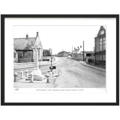 Lavendon, The Square And High Street C1965 by Francis Frith - Single Picture Frame Print