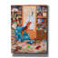  «Ils sont arrivant» par Maria Laura Bratoz, art mural sur toile, 12 po x 16 po-483219376