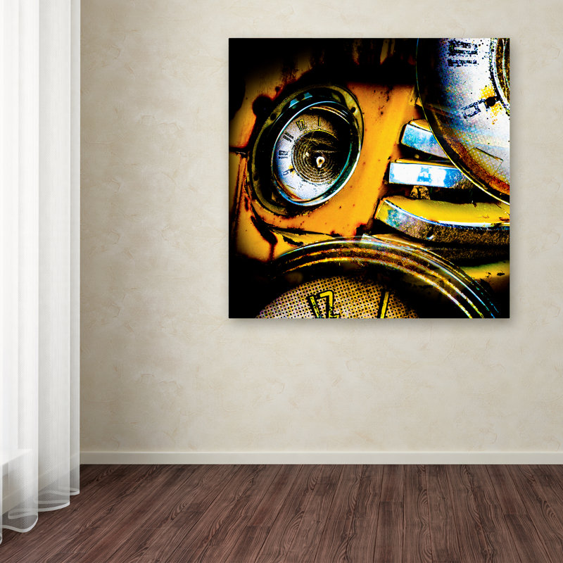 "Garage 1" par LightBoxJournal - impression sur toile, H 14 po x l 14 po x P 2 po