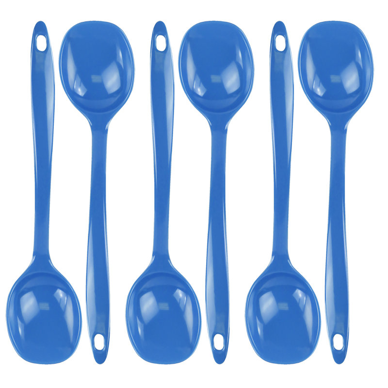 Ensemble de 6 cuillères à cuisson en mélamine Reston Lloyd, Azure