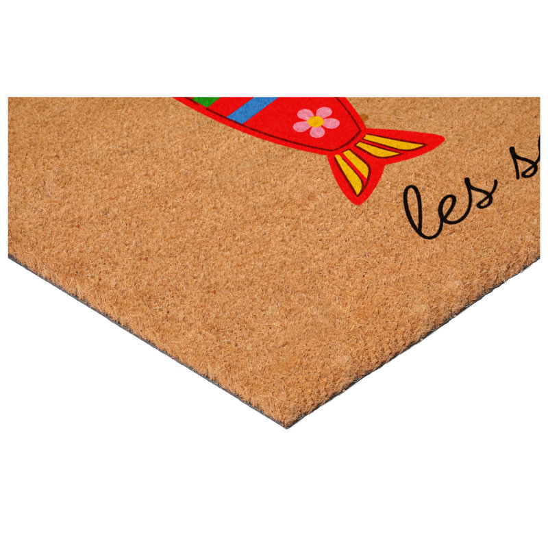Les Sardines Doormat, 24"x36"