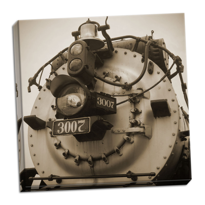 Train VI by Jim Christensen - Wrapped Canvas Photograph