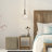 Jahaad 1-Light Unique Teardrop Pendant Light-360998680