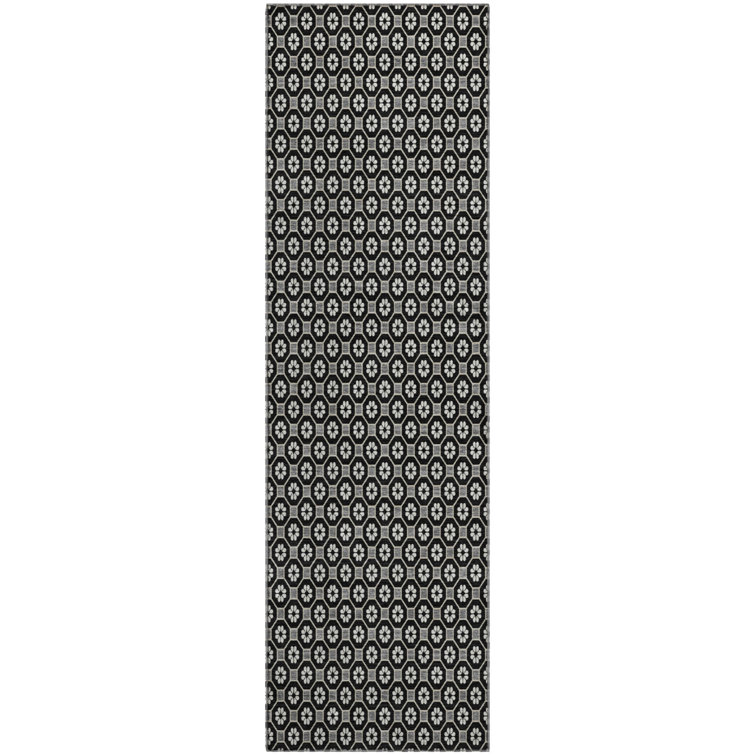 Premium Machine Washable Elize AMF1428 Lattice Rug