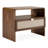 Lambert + Emilio - Modern Beige Fabric + Walnut + Burlap 4-piece Bedroom Set-635865359