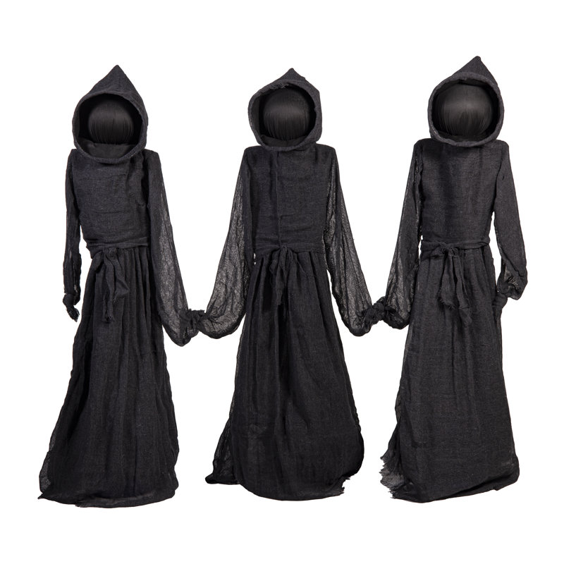 Ensemble de 3 piquets de jardin Cloake