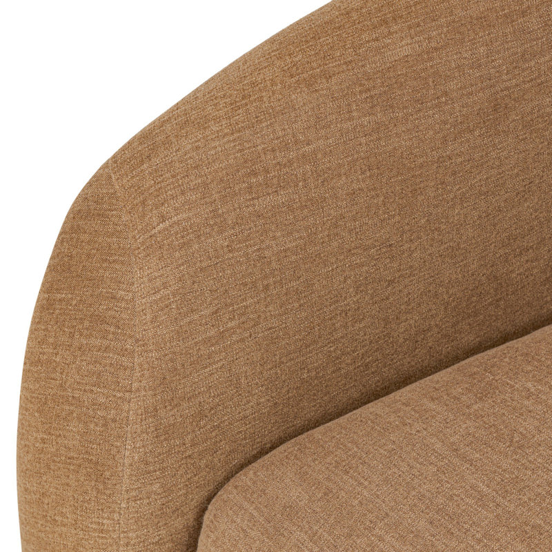 Channing Swivel Barrel Chair, Laughlin Ochre