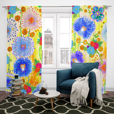 Dishad Room Darkening Curtain Pair