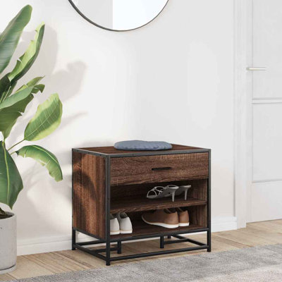 4 Pair Shoe Storage Bench