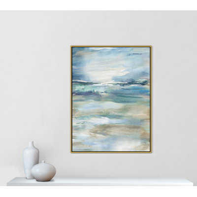 Reflection Skies - Portait Version Print par Carol Robinson