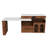 Kitchen Island with Extendable & Rotating Table