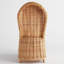 Chaise courbée Louella Courbe Palm Rattan-1897668348