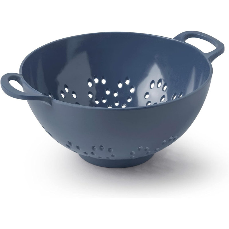 Premium Melamine Colander, Small 15cm, Provence Blue