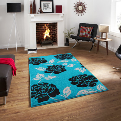 Hicksville Floral Area Rug