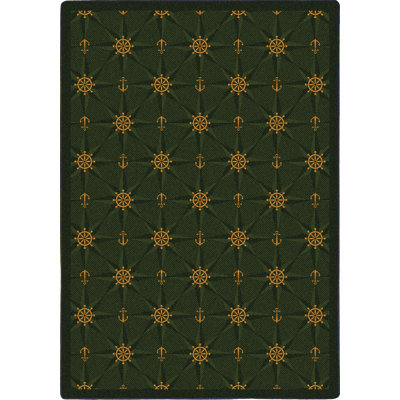 Tapis émeraude Whimsy Mariner's Tale Anchor