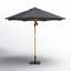 Parasol en acrylique rond 118 po Nadira-2119688327