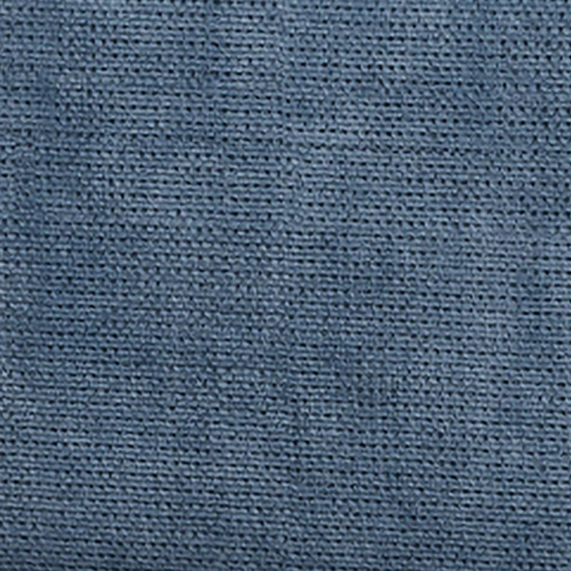 Lit plateforme tapissier avec rangement Gaillarde, Bleu brume grisâtre, Grand