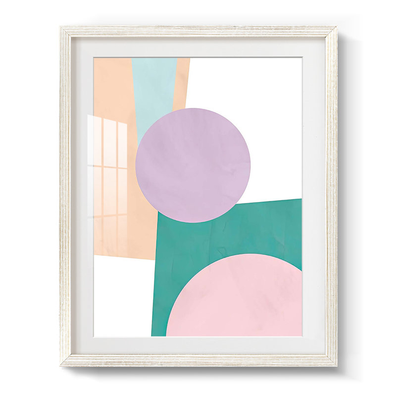 Papier Daydream II - impression encadrée, H 19,5 po x l 16,5 po