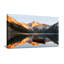 Paysage, nature, lac, montagne, reflet, bateau, coucher de soleil, scène, nature-21647642