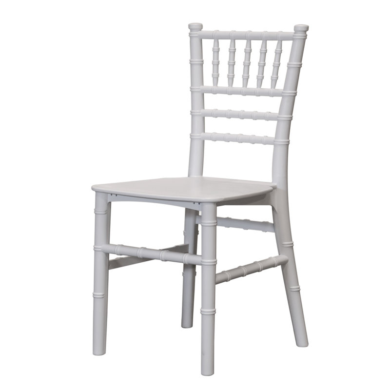 Chaise de bureau Chiavari, pour enfants, Blanc