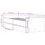 17 Stories Bed Frame With Drawers 75X190 Cm Small Single-711078089-685513939