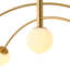 Luminaire suspendu 5 lumières imitation cuivre