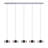 Chana 5 - Light Cluster Pendant-816338339
