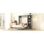 Grand lit escamotable mural avec tablettes-1446059353