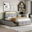 Barbare Upholstered EU Single - 90 X 200 Cm Storage Bed-1692149661