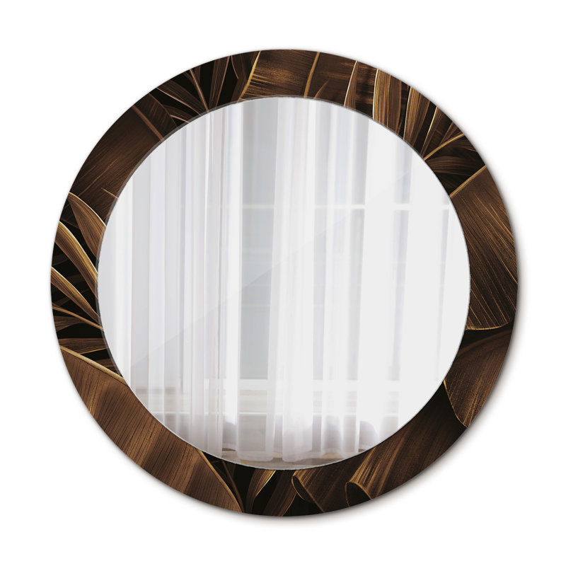 Huldar Glass Flat Wall Mirror