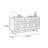 Retro Style Wall-Mounted Sideboard