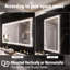 Miroir de meuble-lavabo de coin Dokes-1033053185