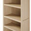 Sitarski 76" H x 30" W Curved Arch 5-Shelf Bookcase-1225172507
